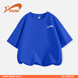 贵人鸟童装男童t恤短袖儿童夏季透气半袖男大童薄款上衣男孩运动夏装