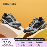 斯凯奇（Skechers）男鞋春季厚底增高老爹鞋潮流休闲鞋户外减震运动鞋237145