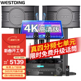 威斯汀（WESTDING）【已售6.9万单】家庭ktv音响套装唱歌全套设备家庭影院家用卡拉ok点歌机一体机音箱 【配置八】108四分频+393+K84+T9