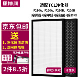 思博润 配TCL空气净化器过滤网滤芯 TCL套装(集尘+活性炭) 适用TCL F210B F220B F210A F220A