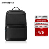 新秀丽（Samsonite）电脑包精品双肩包背包笔记本包休闲都市黑色15.6英寸36B*09017