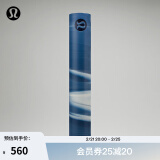 lululemon丨The Mat 双面瑜伽垫 5mm 缓震抓地双面易清洁 LU9AKES 柔软牛仔布/淡蓝色/白色/淡蓝色 5mm