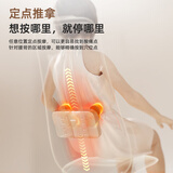 佳仁（JARE）腰部按摩器按摩垫靠垫肩颈腰背部按摩仪器超薄全自动多功能车载按摩仪母亲节礼物送男女友妈妈长辈 【3D导轨靠垫】环抱支撑+腰背爽按+黑灰