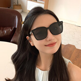 帕莎（Prsr）明星同款偏光黑超墨镜中性潮大框太阳镜男眼镜PS1041-B（偏光）