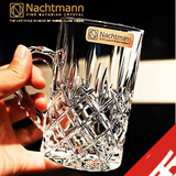 奈赫曼（NACHTMANN）德国进口水晶玻璃耐热水杯家用咖啡杯茶杯带把啤酒果汁牛奶水杯子 诺贝勒斯热饮直杯 250ml 2只
