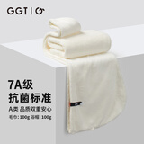 GGT日本干发帽吸水速干浴帽干发毛巾擦头发女士包头巾毛巾家用 乳白