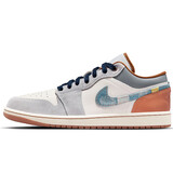 耐克NIKE篮球鞋男子AJ1乔1JORDAN 1运动鞋FZ5042-041灰白42
