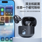 志高蓝牙耳机 开放式真无线夹耳式耳机 运动跑步骑行 