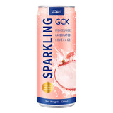 忘岁泉GCK越南进口荔枝气泡果汁320ml