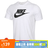 耐克NIKE 男子T恤透气 FUTURA 文化衫 AR5005-101白色M