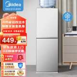 美的（Midea）饮水机家用桶装水客厅办公室双门防尘大储物柜饮水器银色 YD1518S-X 冷热型 【可制冷】