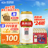 燕京啤酒 U8小度酒8度啤酒500ml*24听 开春踏青季 整箱装