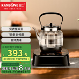 金灶（KAMJOVE）全自动上水电热烧水壶 茶具泡茶专用烧水壶一体保温恒温家用玻璃茶艺提梁壶