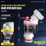 万康（MAGdrain）二楼防反水止逆阀下水道防返水溢水下水管防倒灌神器排水管止回阀 9】50管通用【接水槽+净水/厨宝/前置】