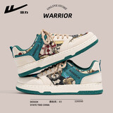 回力男鞋2025秋冬新款潮流复古加绒百搭休闲鞋子男学生运动板鞋男 秘境森林-小熊 42