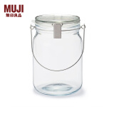 无印良品 MUJI 钠钙玻璃密封瓶 2L