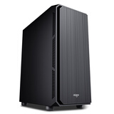 爱国者（aigo）黑曼巴F2  黑色 台式机中塔机箱（支持E-ATX/ATX主板/标配3把无光风扇/四面吸音棉/360冷排）