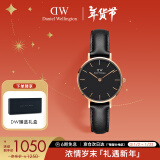 丹尼尔惠灵顿（DanielWellington）DW手表女简约皮带女士手表学生表时尚欧美表新年礼物DW00100224