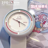 正港x三丽鸥手表女款高颜值初高中生学生手表女生防水儿童指针手表