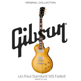 Gibson吉普森 Les Paul 50s Faded(哑光)蜜糖色渐变美产专业摇滚电吉他