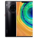 二手华为Mate30Pro手机通5Gmate30麒麟990处理器鸿蒙人脸 Mate30Pro亮黑色（面容+密码+直面屏） 8GB+128GB 9成新 全网通5G