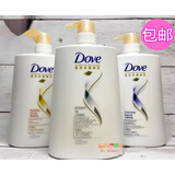 多芬香港进口dove洗发水去屑护理柔顺洗发乳洗发露发新包装 深层修护1000ML洗发水