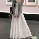 妙奕嘉白色裙子女装2026春季半身裙女长裙a字蛋糕裙小个子百褶裙花苞裙 白色 伞状半身裙 M 【有内衬】