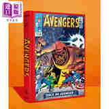 预售 Marvel Comics Library. Avengers. Vol. 2. 进口艺术 限量版漫威漫画图书馆：复仇者联盟 卷2 1965–1967