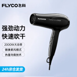 飞科（FLYCO） 电吹风机便携家用宿舍学生大功率吹风筒速干可折叠送女友 【2000W大功率】FH6231配集风嘴