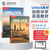 剑桥初中英语教材 Unlock 2级别级听说+读写 附在线账号+音频 第二版（剑桥大学出版社）KET-PET-FCE 雅思托福阅读写作教材 原版进口 英语学习