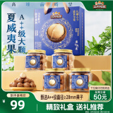 三只松鼠高端罐装夏威夷果礼盒230g*4罐 坚果礼盒大颗粒果仁零食 团购送礼