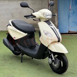 车兰达国四电喷巧格i125cc二手代步原装整车踏板摩托车男女助力燃油机车 乳白 没有手续(赠送当地车牌)