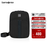 新秀丽（Samsonite）斜挎包男包男士单肩包时尚休闲大容量KL5*09002黑色