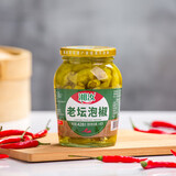 湘汝老坛泡椒小米辣调味品下饭菜湖南特产蒜蓉剁椒调味酱428g瓶装