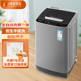 奥克斯（AUX）洗衣机全自动波轮家用小型宿舍租房5.5公斤大容量洗脱一体强力风干HB55Q100-20399N