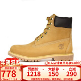 TimberlandTimberland添柏岚经典6寸男女同款大黄靴环保户外防水真皮 10361W-小麦色 38