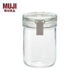 无印良品 MUJI 钠钙玻璃密封瓶 750ml