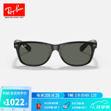 雷朋（RayBan）太阳镜男女款方形徒步旅行者镜框复古舒适墨镜0RB2132F可定制 901黑色镜框绿色镜片 尺寸58