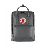 FJALLRAVEN北极狐双肩包kanken男女户外大容量书包电脑包运动旅行背包23510 046超级灰 16L【可容纳14寸笔记本电脑】
