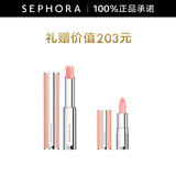 纪梵希（Givenchy）高定甜润唇膏 棒棒糖 生日礼物送女友 N001奶油玫瑰套装