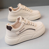 回力瑞断码美拉德小白鞋女鞋2025新款秋冬季轻便软底运动配裙子百搭板鞋 SH506卡其色 37