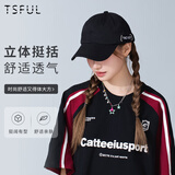 TSFUL棒球帽子春夏季男女韩版潮流户外运动嘻哈帽纯色时尚鸭舌帽