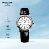 浪琴（LONGINES）瑞士手表 时尚系列 机械皮带女表L43224112