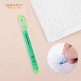 国誉(KOKUYO)荧光笔Beetle Tip甲壳虫学生用考试复习重点标记笔 浅绿1支 PM-L301G