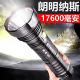 索拉卡超强光手电筒10000特种远射充电户外抓照知了猴大功率led聚光手灯 猛禽5 单电基础套餐