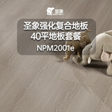 圣象强化复合木地板ENF无醛级环保家用耐磨【40平套餐】NPM2001E