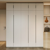 顾家木艺 顾家家居 KUKA顾家木艺 衣柜 现代简约ENF级储物柜子衣橱趟门卧室家具 PT8020GY 5门衣柜(3门+2门A款)-2.0米 不带顶柜-总高2米