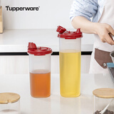 特百惠（Tupperware）油壶 890/650//440ml/200ml调味壶防漏塑料油壶酱油瓶醋瓶 倒油壶 890ml 单个+650ml单个