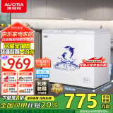 澳柯玛（AUCMA）203升家用冰柜 双温双箱冷柜 冷藏冷冻卧式冰箱 冷藏全铜管 一级能效 BCD-203CNE 以旧换新