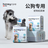 HONEYCARE好命家 狗狗纸尿裤公狗尿不湿安全裤XS适用体重2-5kg/12片3包装 